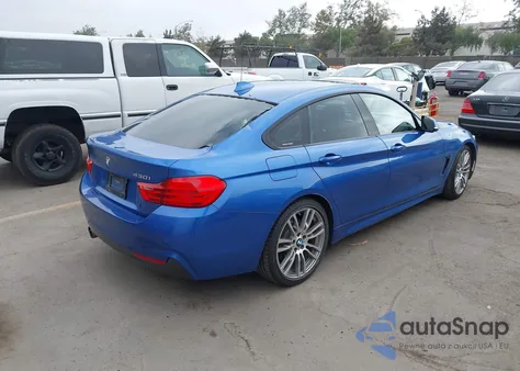 2017 BMW 430I Gran Coupe from USA, damaged, VIN WBA4F7C54HG438570